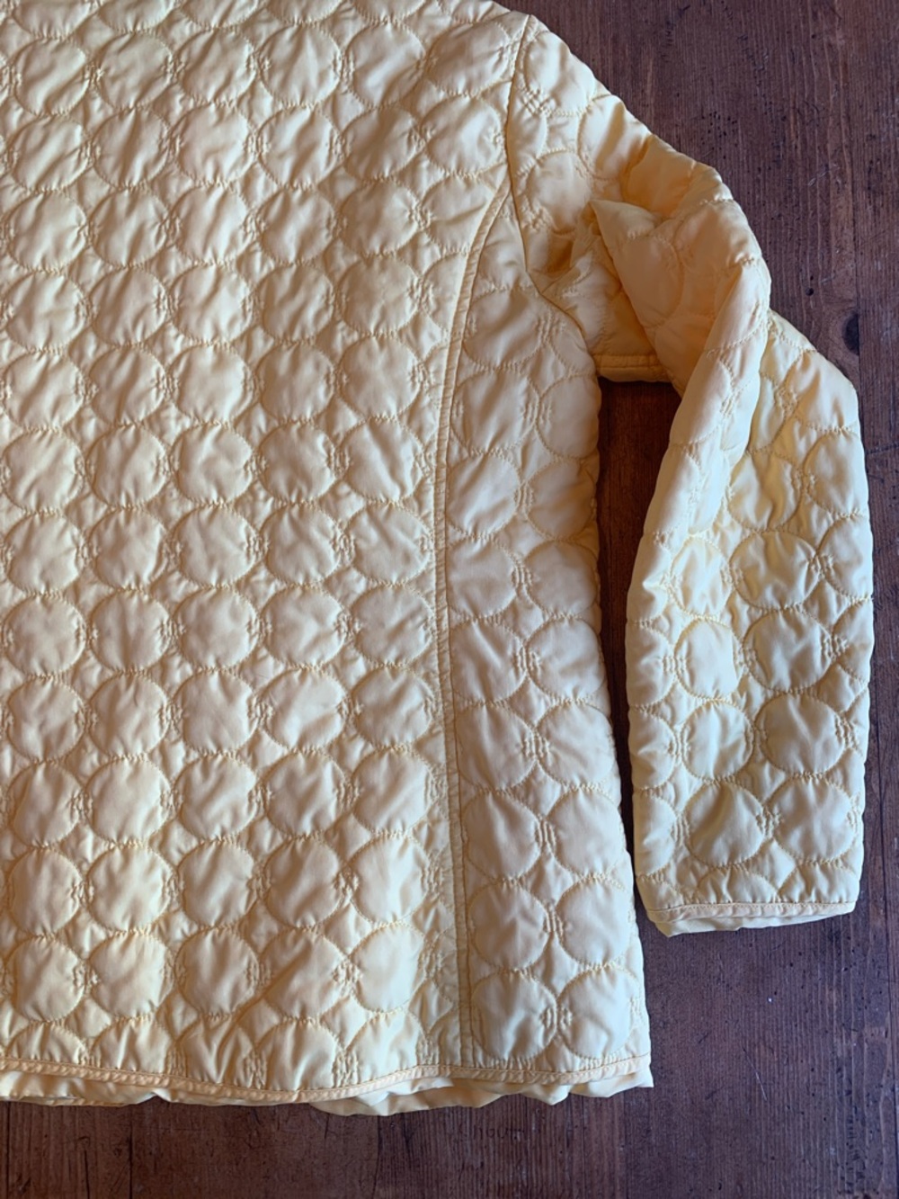 Charter Club Sunny Yellow Quilted Blazer - Picture 12 of 16
